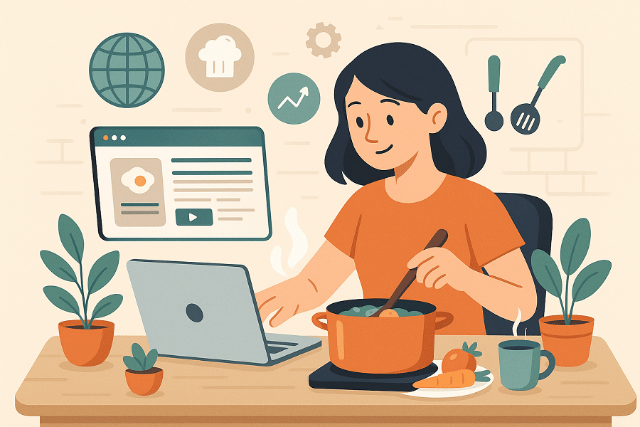 Iets van jezelf met een eigen website